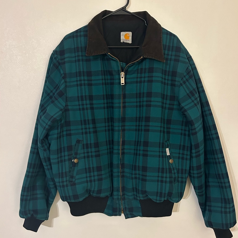 Vintage Carhartt Detroit Jacket Sante Fe Lined. Excellent condition. Very rare.